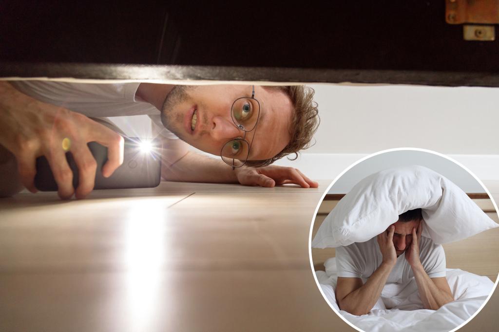 I found my roommate sleeping under my bed - then he confessed why he had been there for months