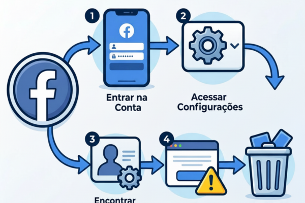 Passo a Passo Para Apagar Sua Conta do Facebook